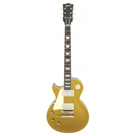 Gibson Custom Shop 1957 Les Paul Reissue VOS Solak Elektro Gitar (Goldtop Darkback)<br>Fotoğraf: 1/6