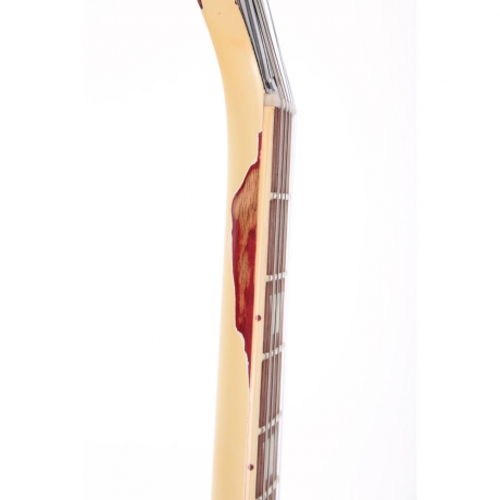 Gibson Custom Shop 2017 Les Paul Elektro Gitar (Classic White over Cherry Sunburst)<br>Fotoğraf: 6/8