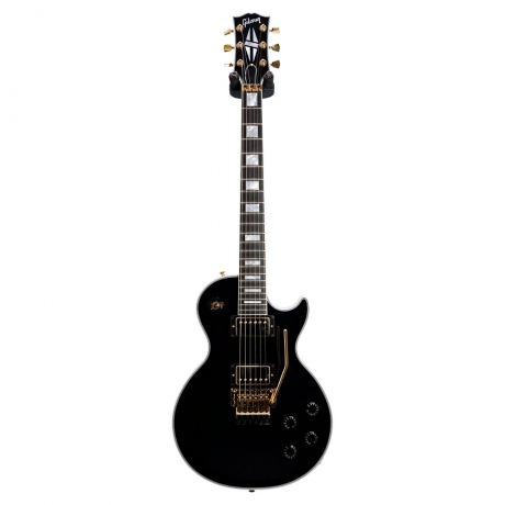Gibson Custom Shop Les Paul Axcess Floyd Rose Custom Elektro Gitar (Ebony)<br>Fotoğraf: 3/3