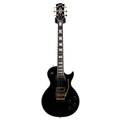 Gibson Custom Shop Les Paul Axcess Floyd Rose Custom Elektro Gitar (Ebony)