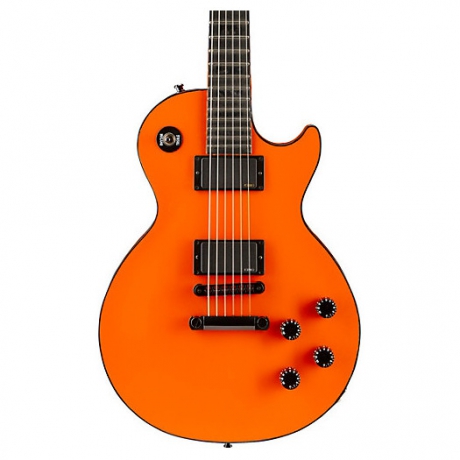 Gibson Custom Shop Limited Edition Les Paul Custom Chambered Blackout Elektro Gitar (F1 Orange)<br>Fotoğraf: 2/3