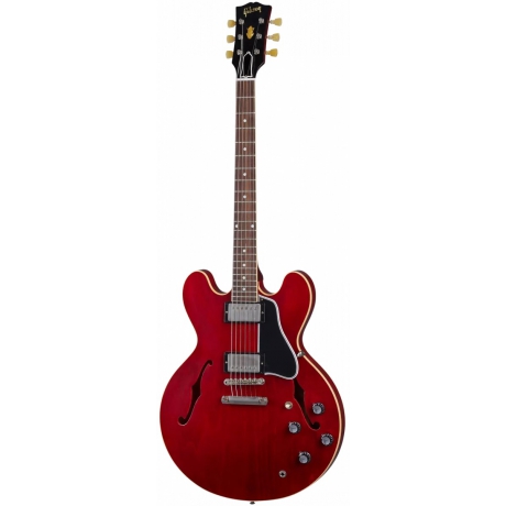 Gibson Custom 1961 ES-335 Reissue Semi-hollow Elektro Gitar (Murphy Lab Ultra Light Aged '60s Cherry)<br>Fotoğraf: 1/2