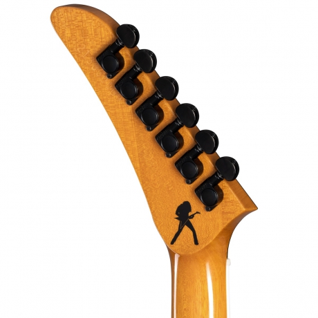 Gibson Dave Mustaine Flying V EXP Elektro Gitar (Antique Natural)<br>Fotoğraf: 7/7