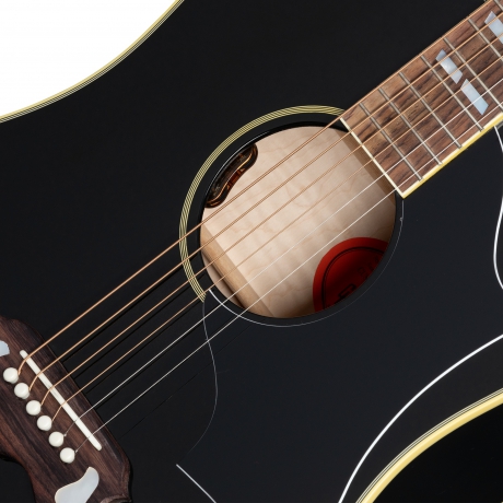 Gibson Elvis Dove Elektro Akustik Gitar (Ebony)<br>Fotoğraf: 5/7