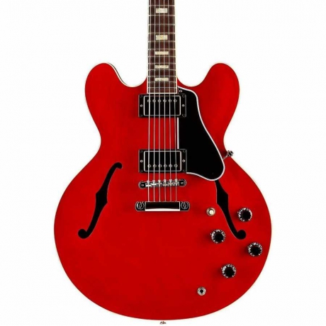 Gibson ES-335 Block Elektro Gitar (Cherry)<br>Fotoğraf: 3/4