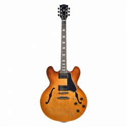 Gibson ES-335 Block Elektro Gitar (Faded Light Burst)