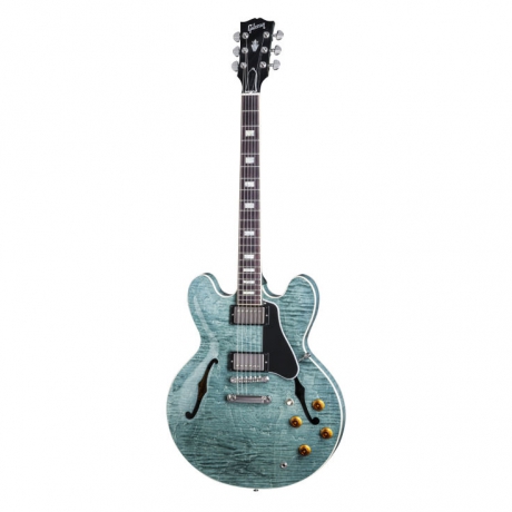 Gibson ES-335 Figured Elektro Gitar (Turquoise)<br>Fotoğraf: 1/3