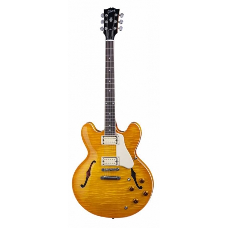 Gibson ES-335 Figured Limited Elektro Gitar (Lemon Burst)<br>Fotoğraf: 1/3