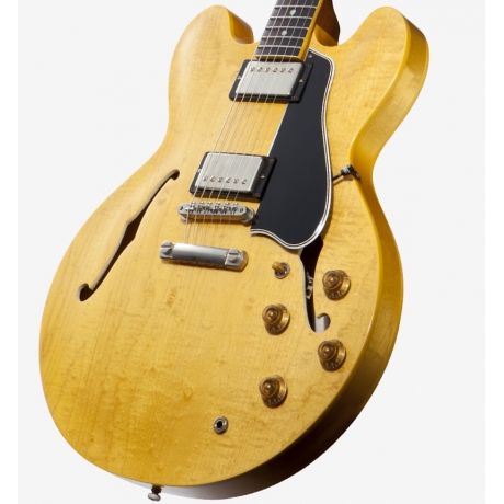 Gibson ES-335 VOS Reissue Elektro Gitar (Vintage Natural)<br>Fotoğraf: 3/3