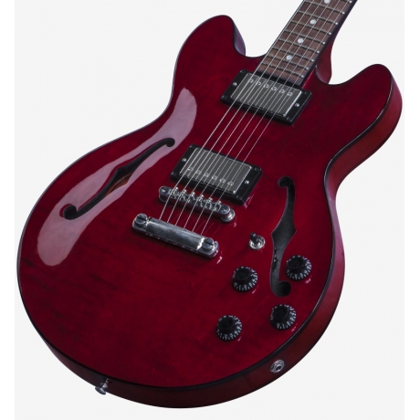 Gibson ES-339 Elektro Gitar (Wine Red)<br>Fotoğraf: 3/3