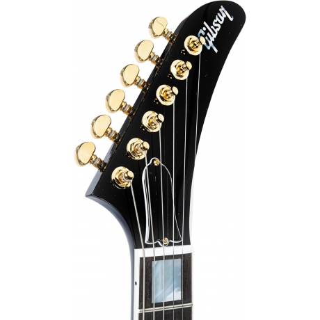 Gibson Explorer Custom Abanoz Klavye Electro Gitar (Ebony)<br>Fotoğraf: 4/7