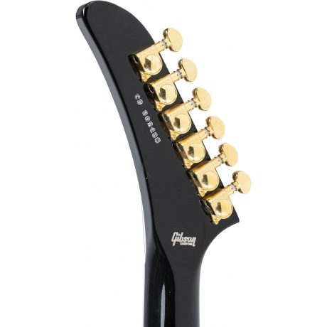 Gibson Explorer Custom Abanoz Klavye Electro Gitar (Ebony)<br>Fotoğraf: 5/7