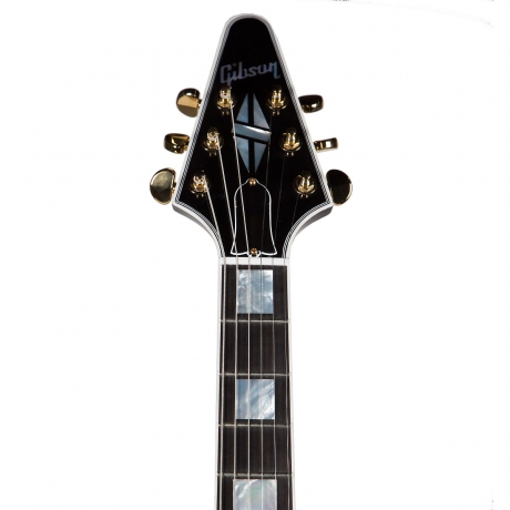 Gibson Flying V Custom Elektro Gitar (Ebony)<br>Fotoğraf: 4/4