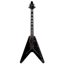 Gibson Flying V Custom Elektro Gitar (Ebony)