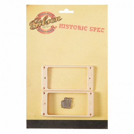 Gibson Historic Neck ve Bridge Humbucker Manyetik Çerçevesi (Krem)<br>Fotoğraf: 1/1