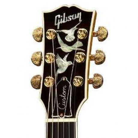 Gibson Hummingbird Custom KOA Elektro Akustik Gitar (Natural)<br>Fotoğraf: 4/4