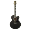 Gibson J-185 EC Hi Performance Elektro Akustik Gitar (Trans Black)<br>Fotoğraf: 1/1