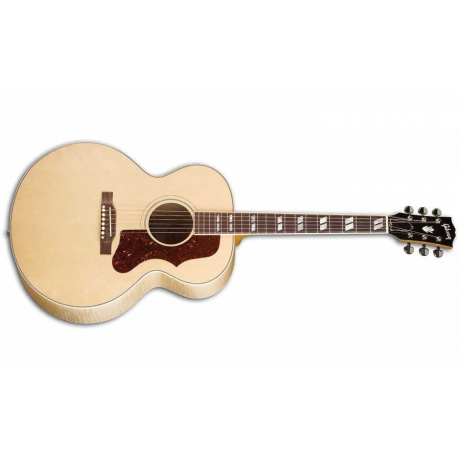 Gibson J-185 Elektro Akustik Gitar (Antique Natural)<br>Fotoğraf: 2/3