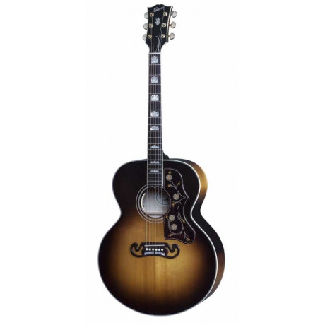Gibson J-200 Standard Akustik Gitar (Vintage Sunburst)<br>Fotoğraf: 1/5