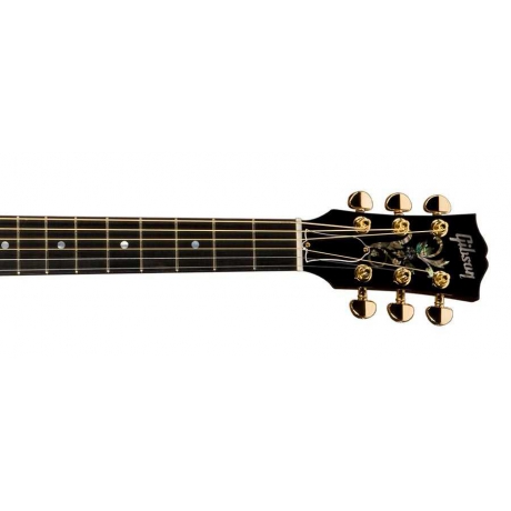 Gibson J-45 Custom Elektro Akustik Gitar (Vintage Sunburst)<br>Fotoğraf: 4/4