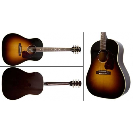 Gibson J-45 Standard Akustik Gitar (Vintage Sunburst)<br>Fotoğraf: 4/4