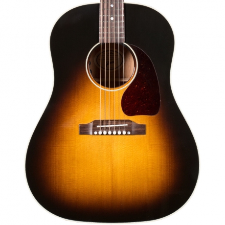 Gibson J-45 Standard Elektro Akustik Gitar (Vintage Sunburst)<br>Fotoğraf: 2/4