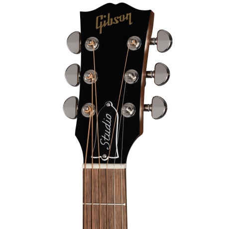 Gibson J-45 Studio Ceviz Elektro Akustik Gitar (Satin Natural)<br>Fotoğraf: 4/6