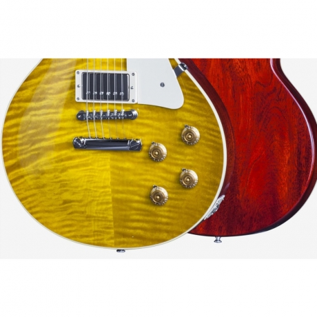 Gibson Les Paul '59 Standard Elektro Gitar (Honey Lemon Fade Vos)<br>Fotoğraf: 2/3