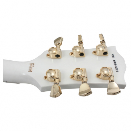Gibson Les Paul Axcess Custom Stopbar Elektro Gitar (Beyaz)<br>Fotoğraf: 3/5