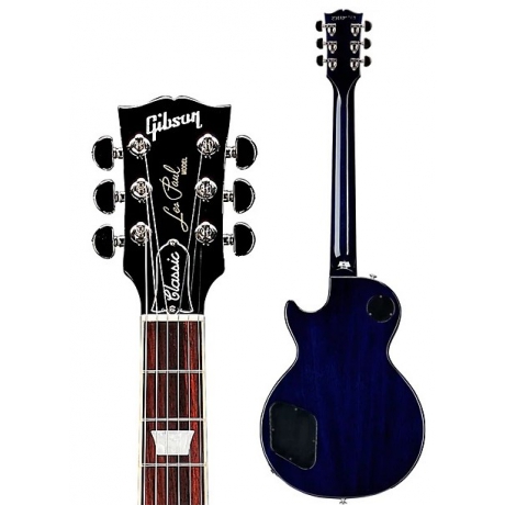 Gibson Les Paul Classic Elektro Gitar (Chicago Blue)<br>Fotoğraf: 4/4