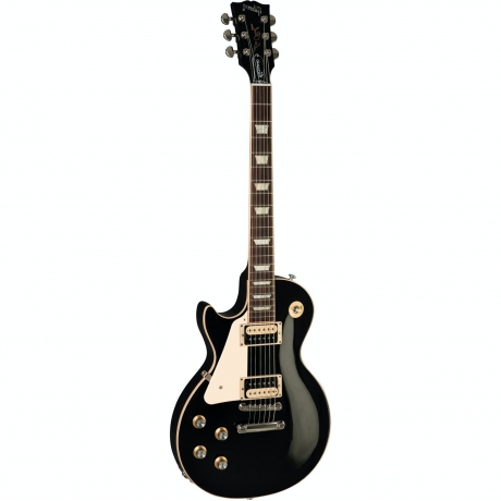 Gibson Les Paul Classic Solak Elektro Gitar (Ebony)<br>Fotoğraf: 1/3
