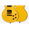 Gibson Les Paul Custom Chambered Blackout Elektro Gitar (Diablo Yellow)<br>Fotoğraf: 3/4