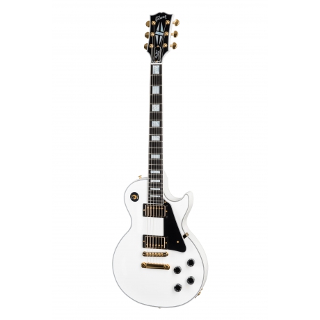 Gibson Les Paul Custom Elektro Gitar (Alpine White)<br>Fotoğraf: 1/4
