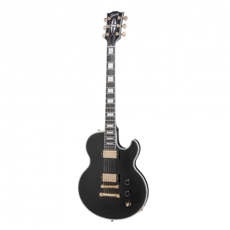 Gibson Les Paul Ronnie Wood L5-S Elektro Gitar (Ebony)<br>Fotoğraf: 1/4