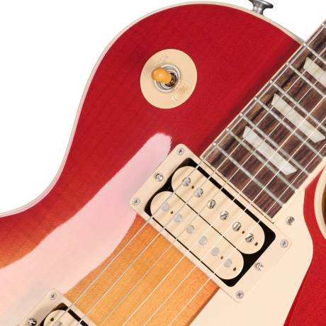 Gibson Les Paul Standard 50s Double Trouble Elektro Gitar (Vintage Cherry Burst)<br>Fotoğraf: 7/8