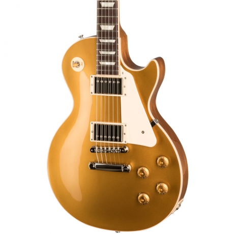 Gibson Les Paul Standard '50s Elektro Gitar (Gold Top)<br>Fotoğraf: 3/4