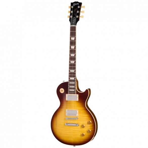 Gibson Les Paul Standard 50s Faded Elektro Gitar (Vintage Tobacco Burst), Fotoğraf: 1/8