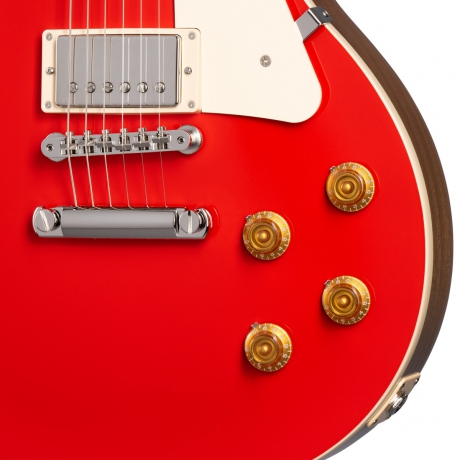 Gibson Les Paul Standard '50s Plain Top Elektro Gitar (Cardinal Red)<br>Fotoğraf: 3/7