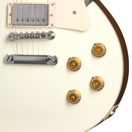 Gibson Les Paul Standard '50s Plain Top Elektro Gitar (Classic White)<br>Fotoğraf: 3/7