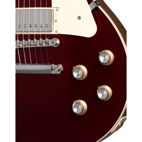 Gibson Les Paul Standard 60s Elektro Gitar (Custom Color Sparkling Burgundy)<br>Fotoğraf: 3/6