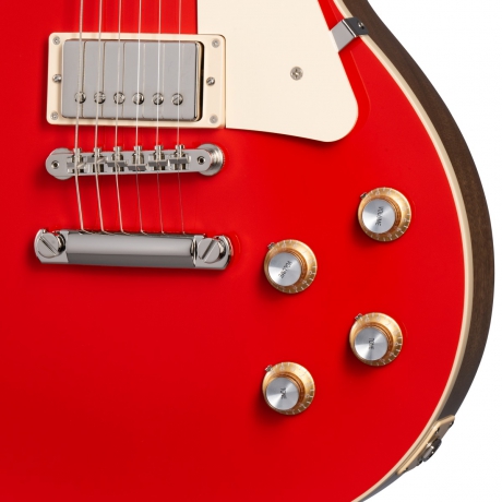 Gibson Les Paul Standard '60s Figured Top Elektro Gitar (Cardinal Red)<br>Fotoğraf: 3/7