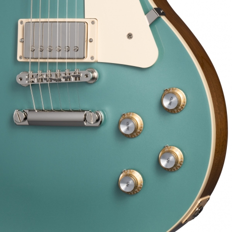 Gibson Les Paul Standard '60s Figured Top Elektro Gitar (Inverness Green)<br>Fotoğraf: 3/7