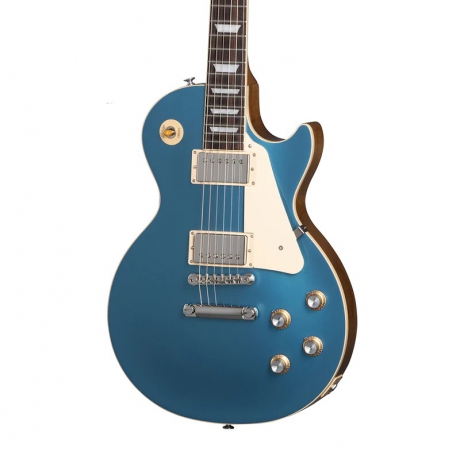 Gibson Les Paul Standard '60s Figured Top Elektro Gitar (Pelham Blue)<br>Fotoğraf: 2/4