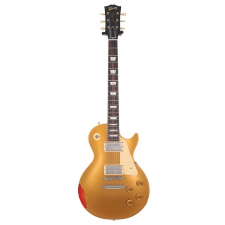 Gibson Les Paul Standard Elektro Gitar (Gold over Sunburst Aged)<br>Fotoğraf: 1/2