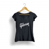 Gibson Logo Kadın T-Shirt (Siyah)<br>Fotoğraf: 1/1