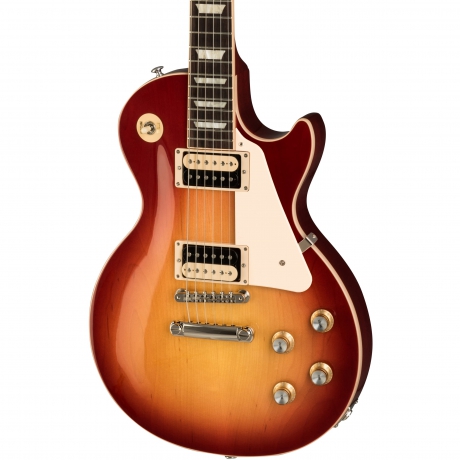 Gibson LPCS00HSNH1 Les Paul Classic Elektro Gitar (Heritage Cherry Sunburst)<br>Fotoğraf: 2/5