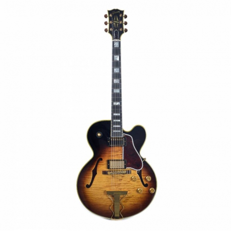 Gibson Memphis ES-275 Figured Elektro Gitar (Montreux Burst)<br>Fotoğraf: 1/1