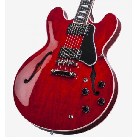 Gibson Memphis ES-335 DR-44 WL Combo Elektro Gitar (Sixties Cherry)<br>Fotoğraf: 2/10