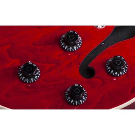 Gibson Memphis ES-335 DR-44 WL Combo Elektro Gitar (Sixties Cherry)<br>Fotoğraf: 4/10