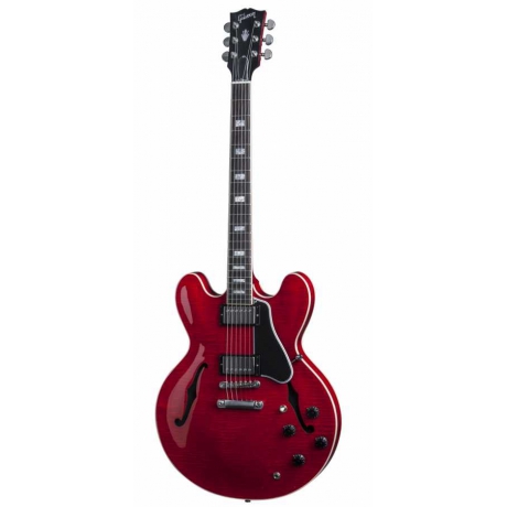 Gibson Memphis ES-335 Figured Elektro Gitar (Cherry)<br>Fotoğraf: 1/10